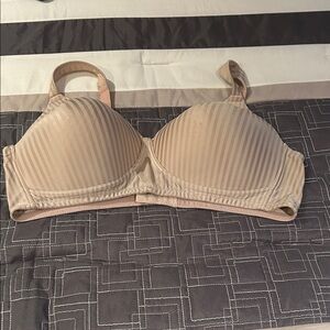 Playtex Beige Striped Bra